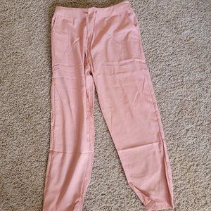 Women's Tapered 100% Linen Drawstring Pants